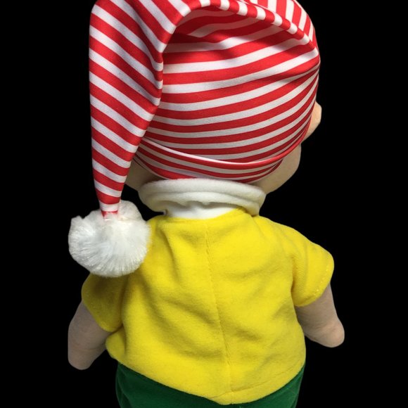 Zhenjiang Lian Yew Elf Pinocchio Plush Stuffed Poseable Doll 18" RARE VHTF - Picture 8 of 11